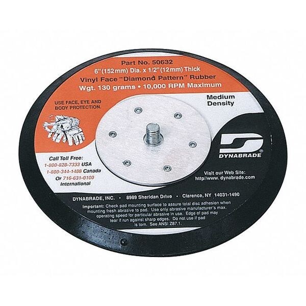 Non-Vacuum Disc Pad, 6