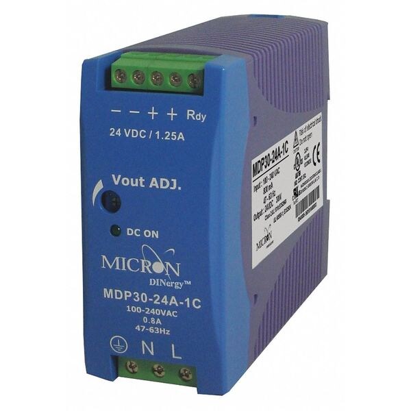 DC Power Supply 24 to 28VDC 40.5MM Width
