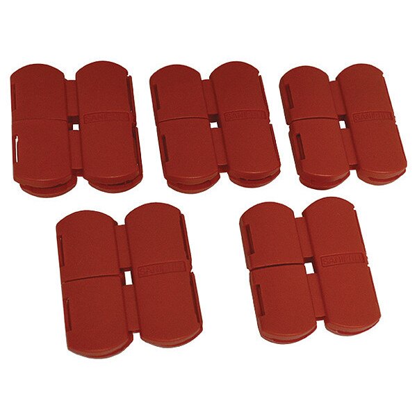 Clamshell Adapter, Red, PK10