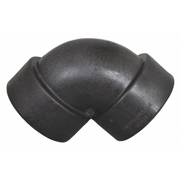 90 Degree Elbow, Polypropylene, 2