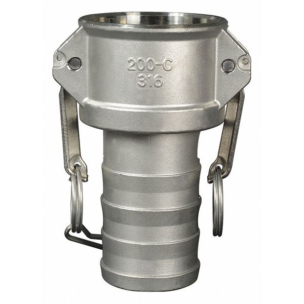 Part C Female SS Cam/Groove, 2