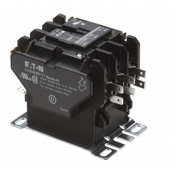 Contactor, 3 Pole, 30A, Auxiliary Switch