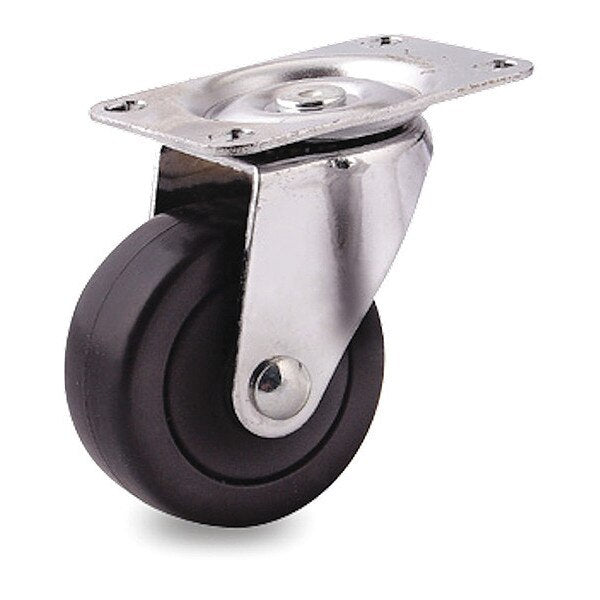 Cstr, Swvl Plat, Blck Rbr, 240 lb, Thrd Grd