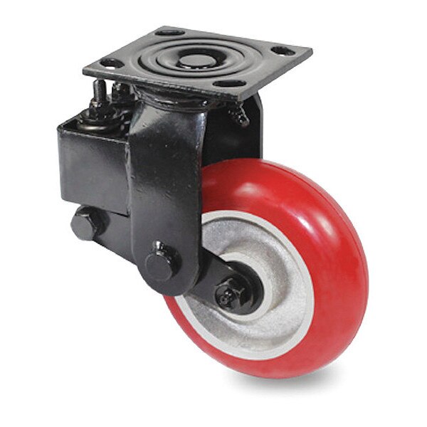Cstr, Shck Absorb, Swvl Plt, Urethn, 330 lb.