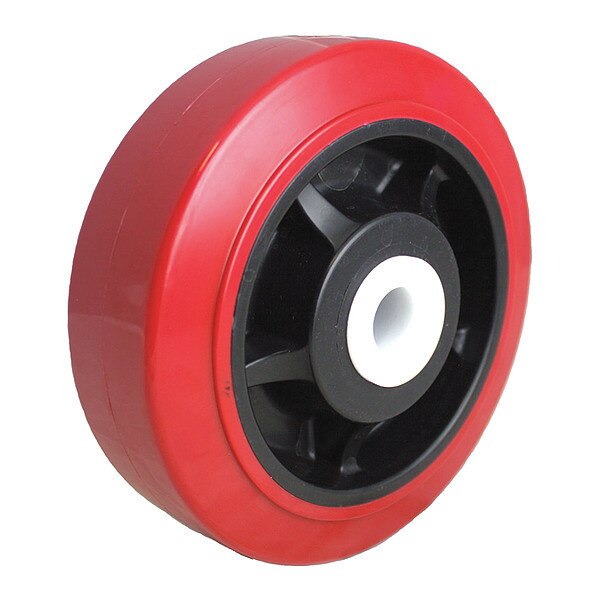 Wheel, Red Urethan, 6