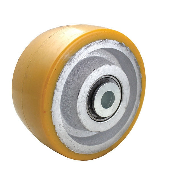 Caster Wheel, 2500 lb. Load, Yellow Wheel
