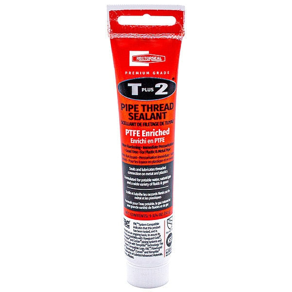 1.75 oz. Thread Sealant with PTFE, White