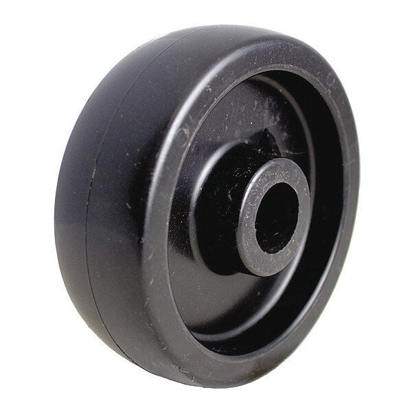 Wheel, Blck Plypropyln, 6