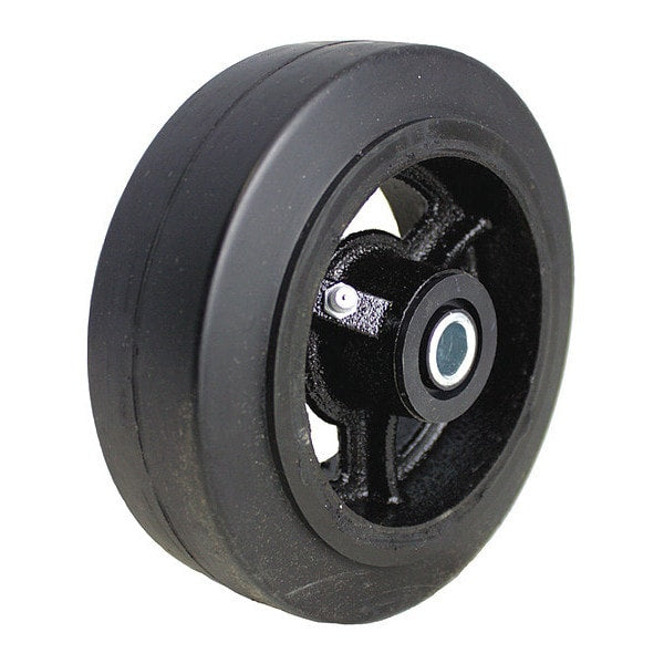 Wheel, Rubr On Cst Iron, 6