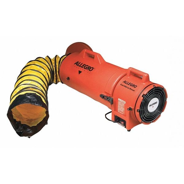 Plastic Blower, 50ft. Ducting, 8