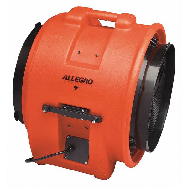 Confined Space Blower, Orange, 22 1/2