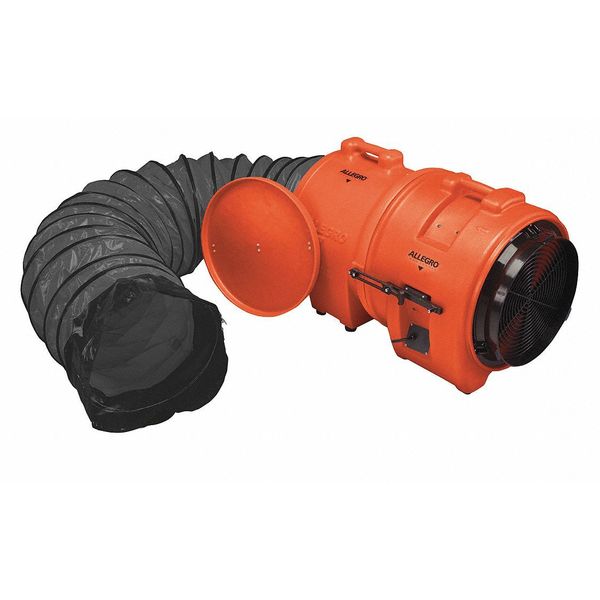 EX Plastic Blower, 25ft. Ducting, 16