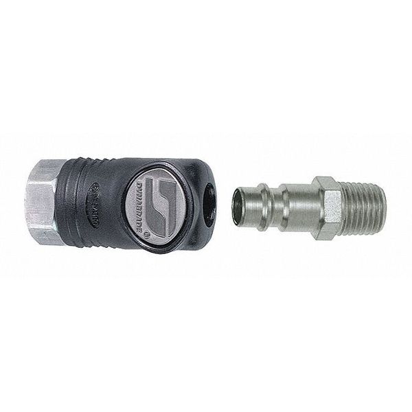Female Composite, Style Coupler, 1/4
