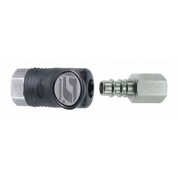 Female Composite, Style Coupler, 1/4