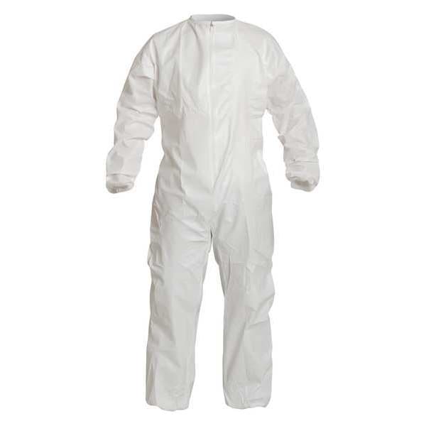 L, White, Zipper
