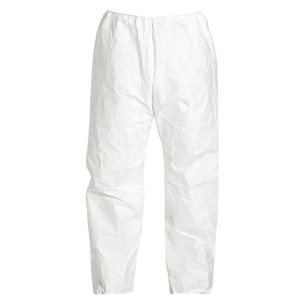 Disposable Pants , 5XL , White , Tyvek(R) 400 , Elastic Waist