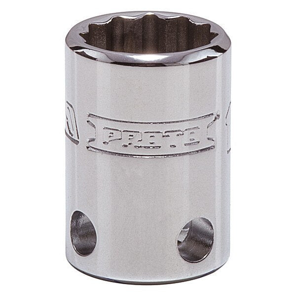 3/8 in Drive, 14mm 12 pt Metric Socket, 12 Points