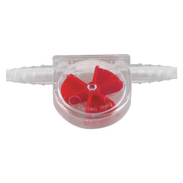 Flow Indicator, PS, Transparent, PK5