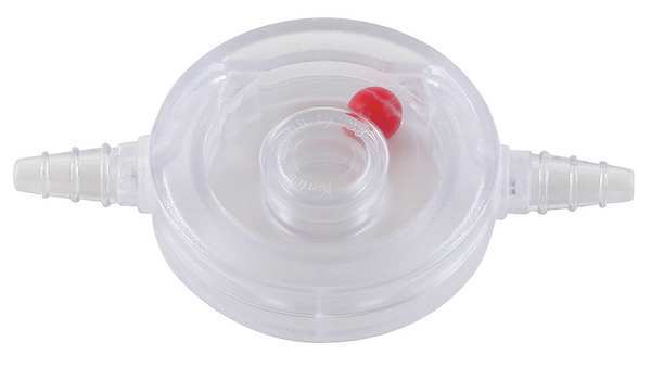 Flow Indicator, PS, Transparent, PK5