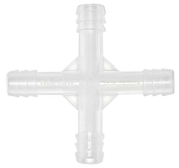 Connector, PP, Transparent, PK100