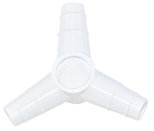 Connector, PP, White, PK100