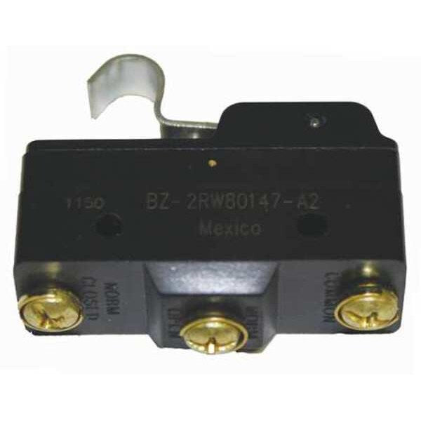Industrial Snap Action Switch, Hinge, Lever Actuator, SPDT, 15A @ 120V AC Contact Rating