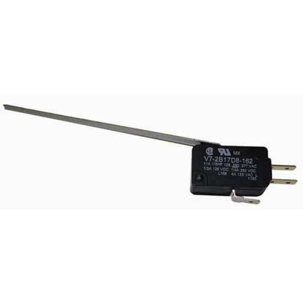 Miniature Snap Action Switch, Lever, Long Actuator, SPDT, 3A @ 240V AC Contact Rating