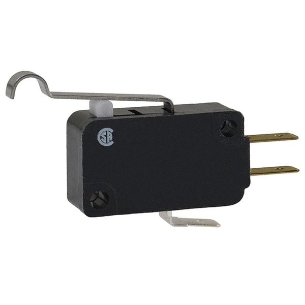 Miniature Snap Action Switch, Lever, Simulated Roller Actuator, SPDT, 3A @ 240V AC Contact Rating