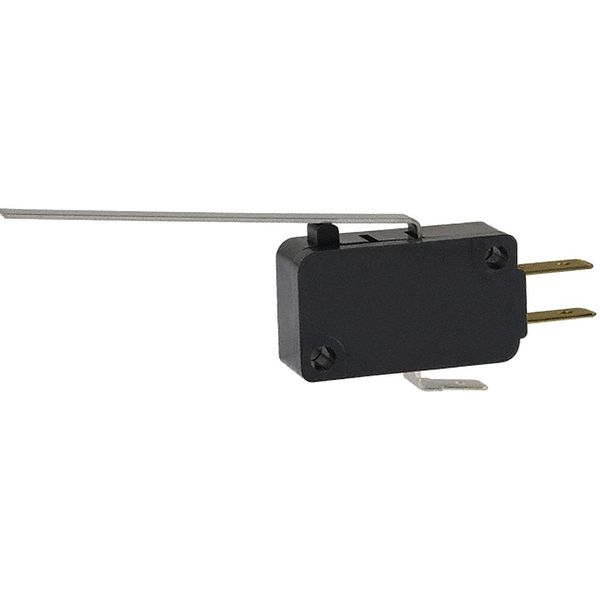 Miniature Snap Action Switch, Lever, Long Actuator, SPDT, 15A @ 240V AC Contact Rating