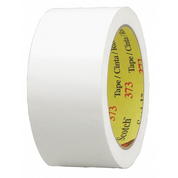 Carton Sealing Tape, White, 48mm x 50m