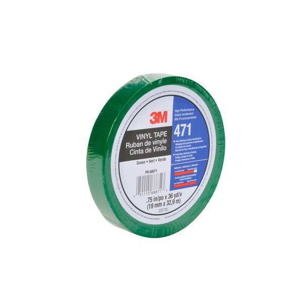 Marking Tape, 3/4In W, 108 ft. L, 4-3/8In D