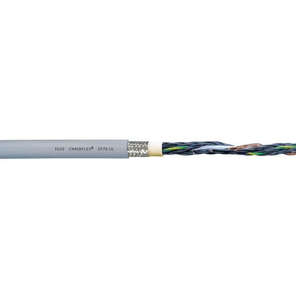 16 AWG 12 Conductor Continuous Flex Control Cable 300V GY