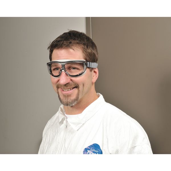 Safety Goggles, Clear Anti-Fog, Scratch-Resistant Lens, Uvex Carbonvision Series