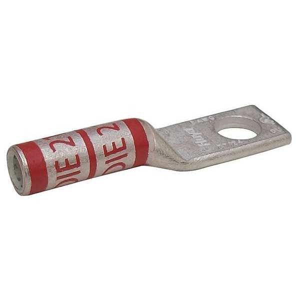 One Hole Lug Compression Connector, 8 AWG