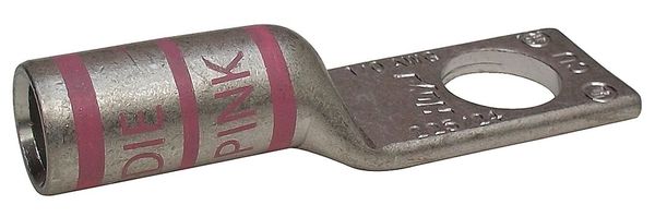 One Hole Lug Compress Connector, 1/0 AWG