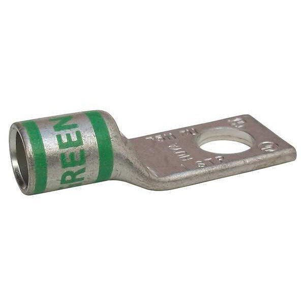 One Hole Lug Compression Connector, 1 AWG