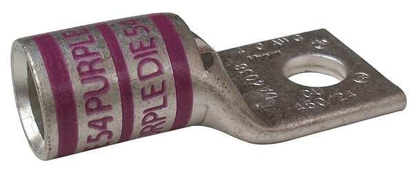 One Hole Lug Compress Connector, 4/0 AWG