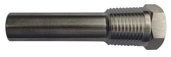 Industrial Thermowell, 316SS, 5/8-18 UNF