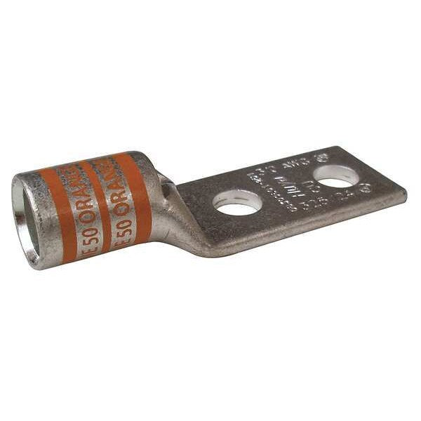 Two Hole Lug Compress Connector, 3/0 AWG