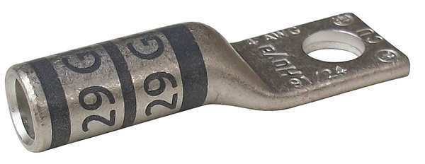 One Hole Lug Compression Connector, 4 AWG
