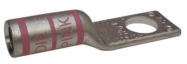 One Hole Lug Compress Connector, 1/0 AWG