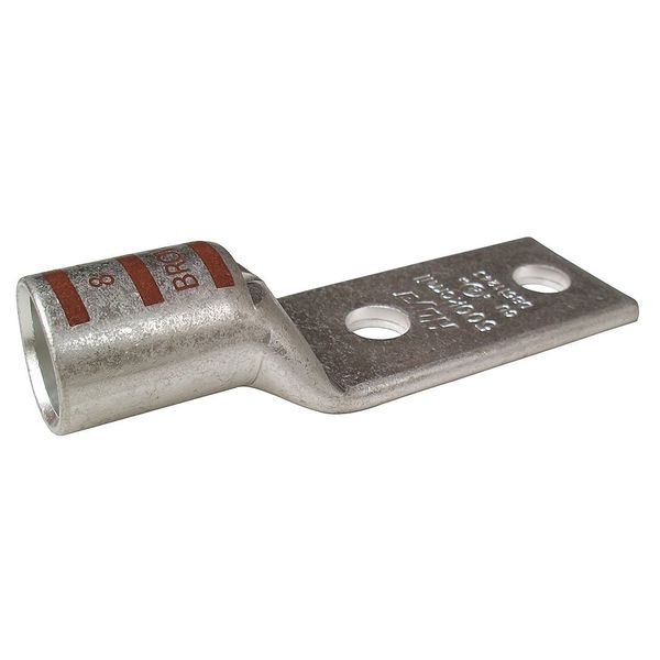 Two Hole Lug Compress Conct, 500 kcmil