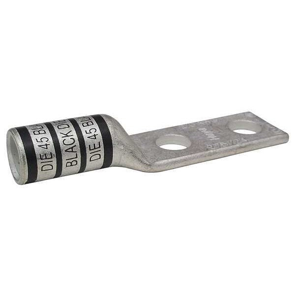 Two Hole Lug Compress Connector, 2/0 AWG