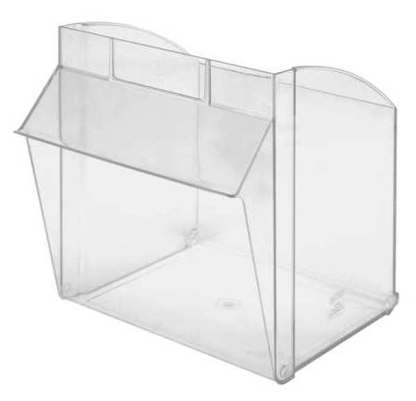 Repl. Bin Cup for Mfr. No. QTB301, Clear