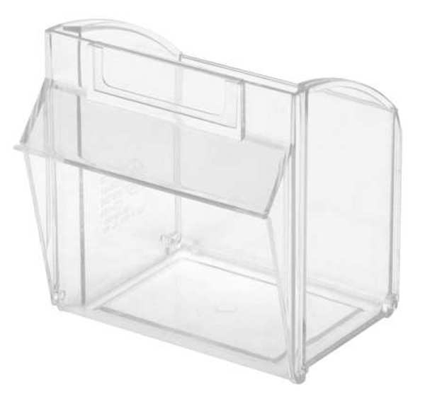 Tip-Out Bin, Clr, F/ Mfr. No. QTB306