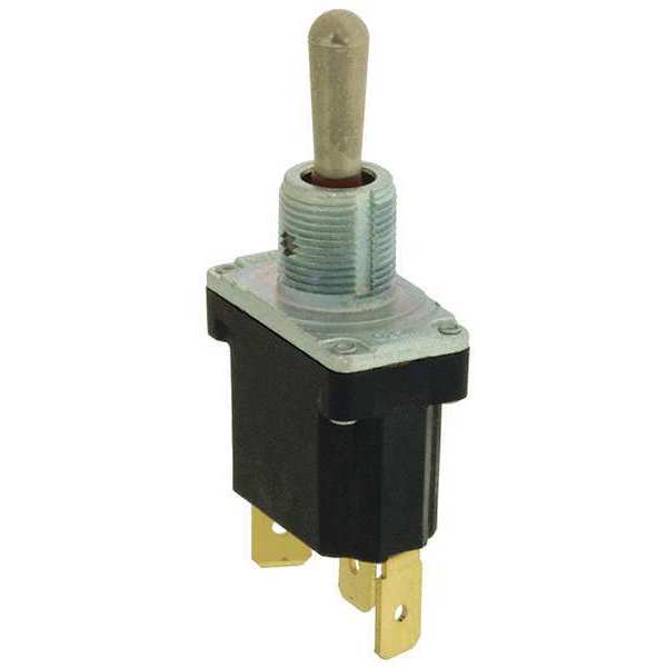 Toggle Switch ON-OFF-ON SPDT 10A @ 277V Quick Connect Terminals