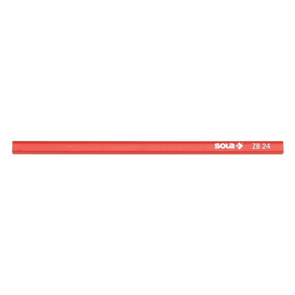 Carpenters Pencil, 9-7/16 x 1/2 In, PK6