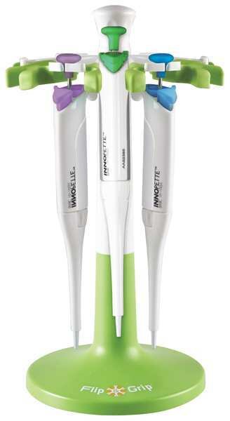 Pipette Holder, ABS/TPE, Lime