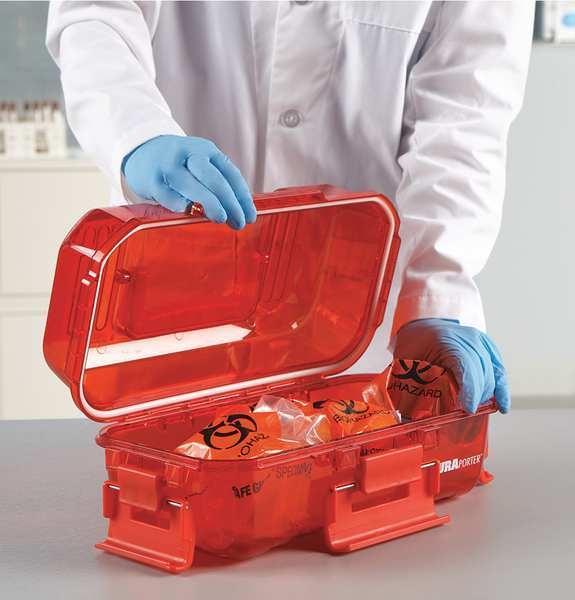 Utility Carrier, Polycarbonate, Red