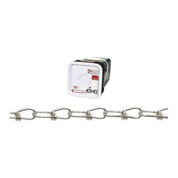 2/0 Double Loop (Inco) Chain, Yellow Polycoat, 200' per Square Pail